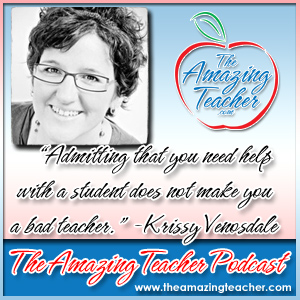 Krissy Venosdale on the Amazing Teacher Podcast